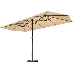 Parasol ogrodowy Castela 450 cm - Beżowy