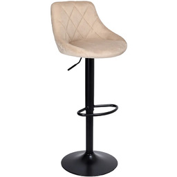 Edinos Beżowy tapicerowany hoker kuchenny K5-D62