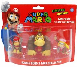 Figurki Donkey Kong Edition (Super Mario) - 3pack