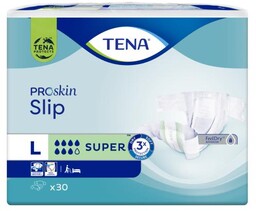 Pieluchomajtki TENA Slip ProSkin Super L, 30szt.