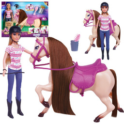 Woopie Royal Zestaw Urocza Lalka Z Koniem +