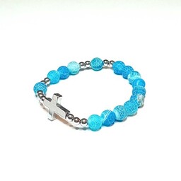 Bransoletka - 10 różańca - kamień naturalny -