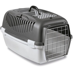 Zolux Transporter Gulliver 3 Z Metalowymi Drzwiczkami Ciemnoszary