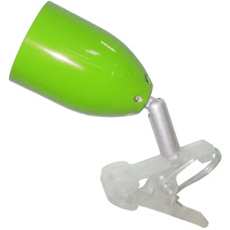Lumes Lampka zielona z klipsem P5-K00