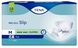 Pieluchomajtki TENA Slip ProSkin Super M, 30szt.
