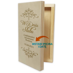 W dniu ślubu - pudełko na pieniądze