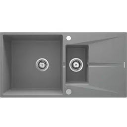 Deante Corio ZRC_S513 Granitowy Szary metalik mat Zlewozmywak