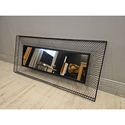 Lustro SENA 120 55 cm metalowa konstrukcja, loftowa