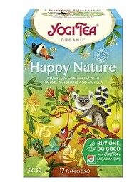 Ajurwedyjska herbata z mango, tangerynką i wanilią, HAPPY