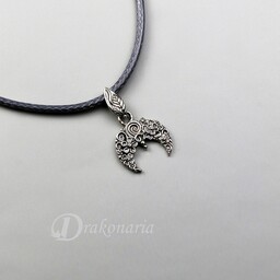 Pakamera Lunula w kwiatach - mini wisiorek
