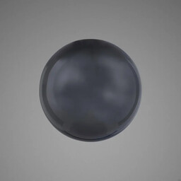 Klosz z dmuchanego szkła Globe Duży Dymiony