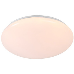 Lampa sufitowa biała 33 cm z wbudowanym LED