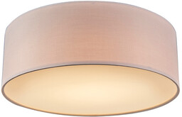 Lampa sufitowa różowa 30 cm z wbudowanym LED