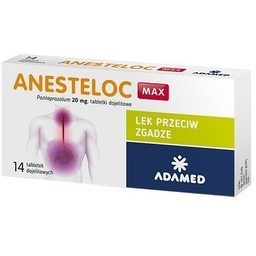 Anesteloc Max 20 mg, 14 tabletek