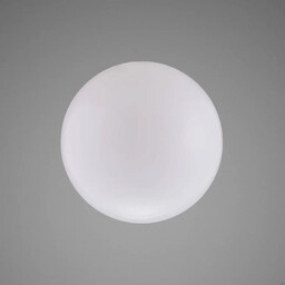 Klosz z dmuchanego szkła Globe Duży Mleczny