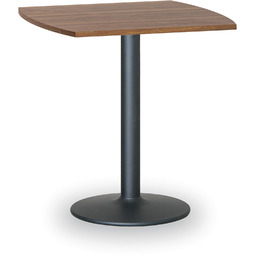 Stolik konferencyjny FILIP II, 66x66 cm, czarna podstawa,