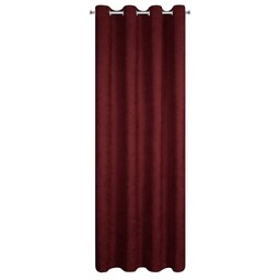 Eurofirany Zasłona 140x250 Ada bordowa gotowa na przelotkach