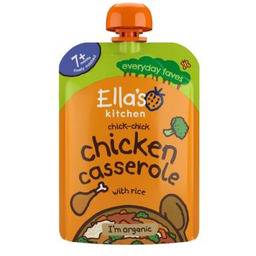 Ella''s Kitchen BIO Ryż zapiekany z kurczakiem, 130g