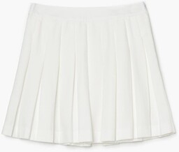 Cropp - Biała plisowana spódnica - Biały