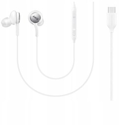 Zestaw stereo Samsung EO-IC100BW Akg biały/white Usb-c