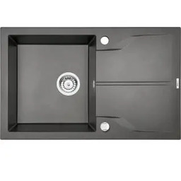Deante Andante ZQN T113 Granitowy Antracyt Zlewozmywak prostokątny