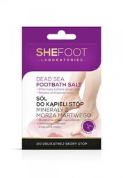 SheFoot Sól do kąpieli stóp z minerałami