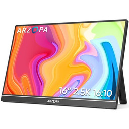 ARZOPA Monitor Z1RC 16" 2560x1600px IPS