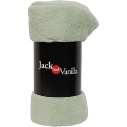 JACK AND VANILLA, Miękki i elegancki miętowy koc,