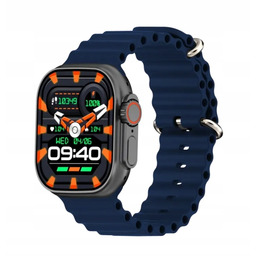 Smartwatch Kiano Solid czarny/niebieski