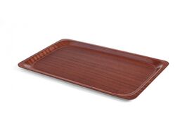 Hendi TACA ANTYPOŚLIZGOWA DREWNIANA 325X530 MM