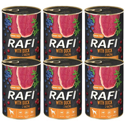 DOLINA NOTECI RAFI Duck z kaczką mokra karma