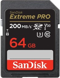 KARTA SANDISK EXTREME PRO SDXC 64GB 200/90 MB/s