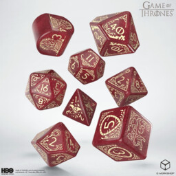 Kości Game of Thrones - Lannister (8 szt.)