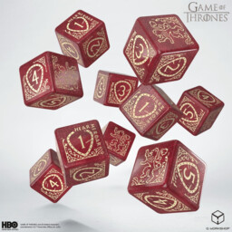 Kości Game of Thrones - Lannister (10 szt.)