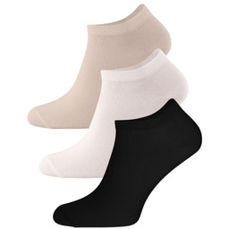 Todo Socks 3PACK stopek Natural BAMBOO - oddychające