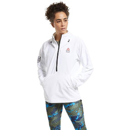 Reebok Bluza damska Rc Control Hoodie biały biały