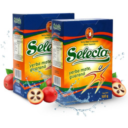 Zestaw Yerba Mate Selecta Guarana Energy 2x500g 1kg