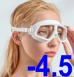 OKULARY PŁYWACKIE ANTI-FOG do PŁYWANIA SHARK K-206 korekcyjne