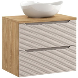 Zestaw meblowy 70x46 cm z blatem+ Umywalka nablatowa