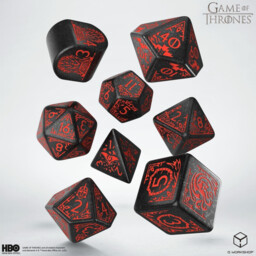 Kości Game of Thrones - Targaryen (8 szt.)