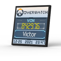 Divoom PIXOO 64 -Ramka Bluetooth Pixel Art.