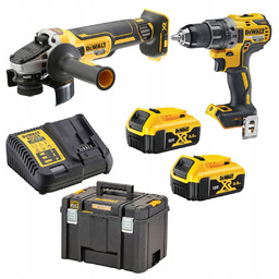Combo DeWALT DCK2020P2T wiertarko-wkrętarka DCD791 szlifierka DCG405