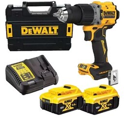 DEWALT Wiertarko-wkrętarka DCD805P2T-QW zestaw akumulatorów
