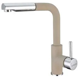 Alveus Siros 1129045 Chrom/Beżowy Stal szlachetna Bateria kuchenna