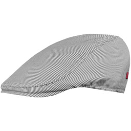 Lekki Kaszkiet Męski - Pako Jeans - Czarno-Biały