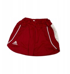 Czerwone spódniczko-spodenki damskie Adidas S