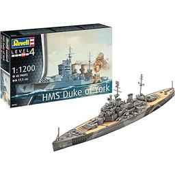 Revell Modelarstwo, zestaw modelarski HMS Duke of York,