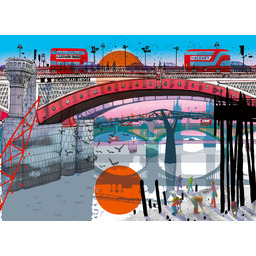Erwachsenenpuzzle 1500 Teile - Das ist London