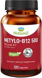 Naturell Metylo-B12 500, 120 tabletek