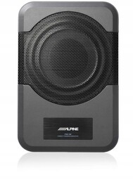 Alpine PWE-S8 Samochodowy subwoofer aktywny z pilotem Zielona